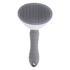Self-Cleaning Cat Grooming Comb – One-Button Deshedding Brush for Short & Long Hair