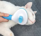 Self-Cleaning Cat Grooming Comb – One-Button Deshedding Brush for Short & Long Hair