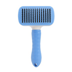 Self-Cleaning Cat Grooming Comb – One-Button Deshedding Brush for Short & Long Hair