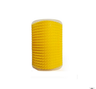 Cat Self-Grooming Corner Brush – Wall-Mounted Massage & Fur Cleaning Scratcher