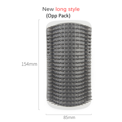 Cat Self-Grooming Corner Brush – Wall-Mounted Massage & Fur Cleaning Scratcher