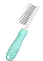 Pet Grooming Needle Comb – Detangling Rake for Dogs & Cats, Removes Loose Fur & Mats