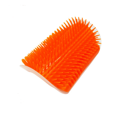 Cat Self-Grooming Corner Brush – Wall-Mounted Massage & Fur Cleaning Scratcher