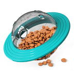 Bite-Resistant Dog Frisbee – Rotating Disc Fetch Toy for Outdoor Play & Training