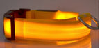 LED Nylon Dog & Cat Collar – Rechargeable Glowing Safety Collar for Night Walks